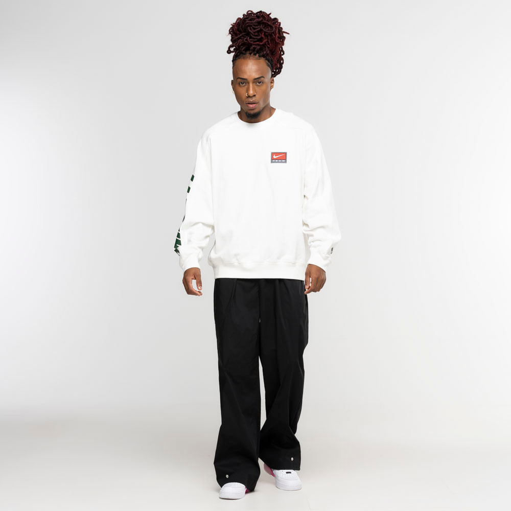 Blusão Nike Sportswear Trend FLC Crew