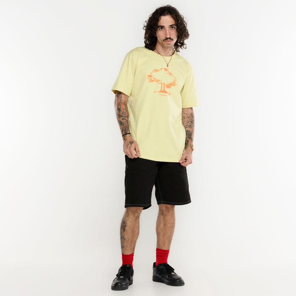 Camiseta HUF Manga Curta Smokey Puff SS