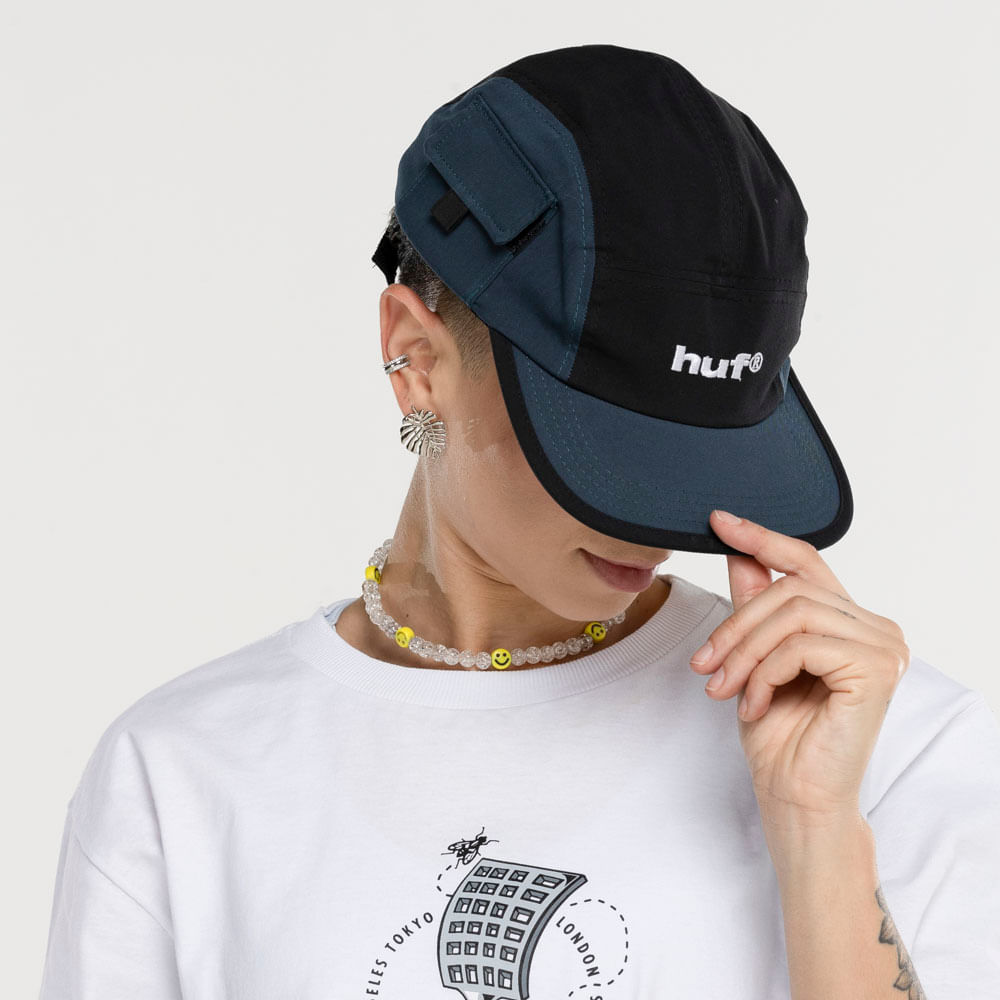 Boné Aba Flexível HUF Strapback Utility Volley HAT