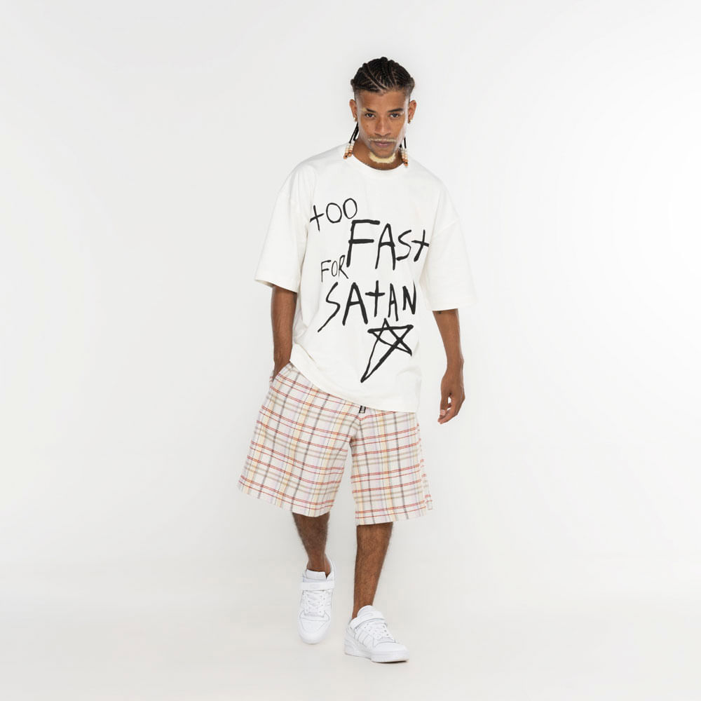 Camiseta Too Fast T-Shirt - Off White