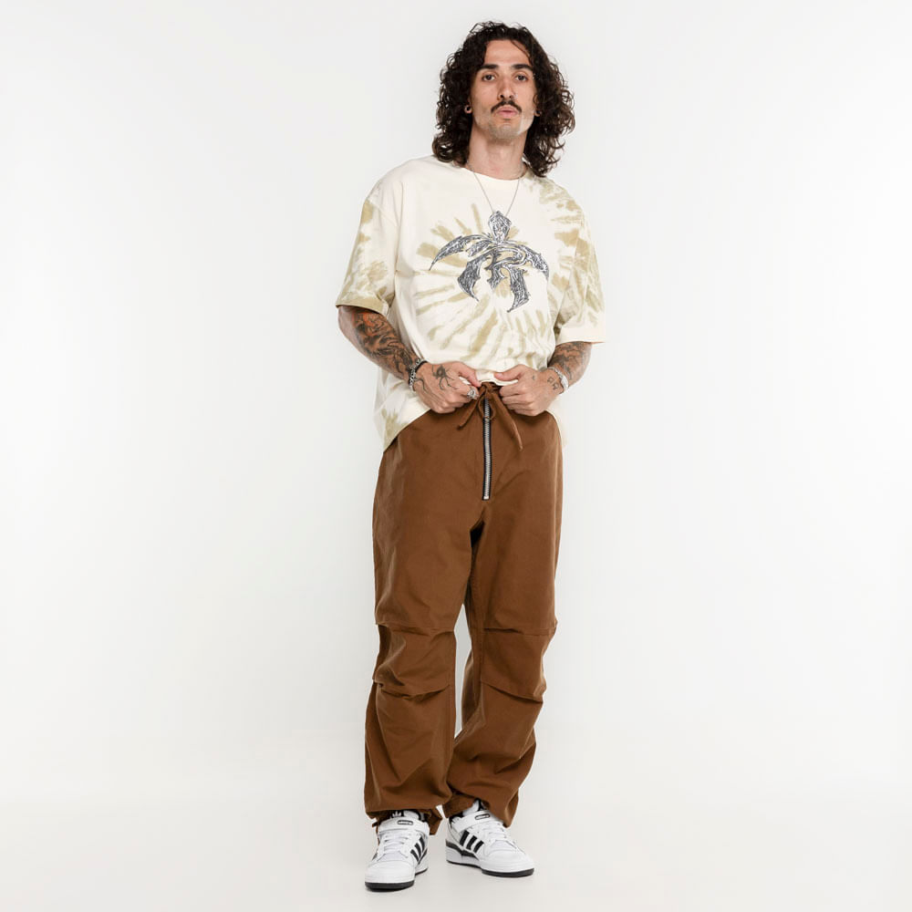 Calça Cotton Twill Trousers Brown