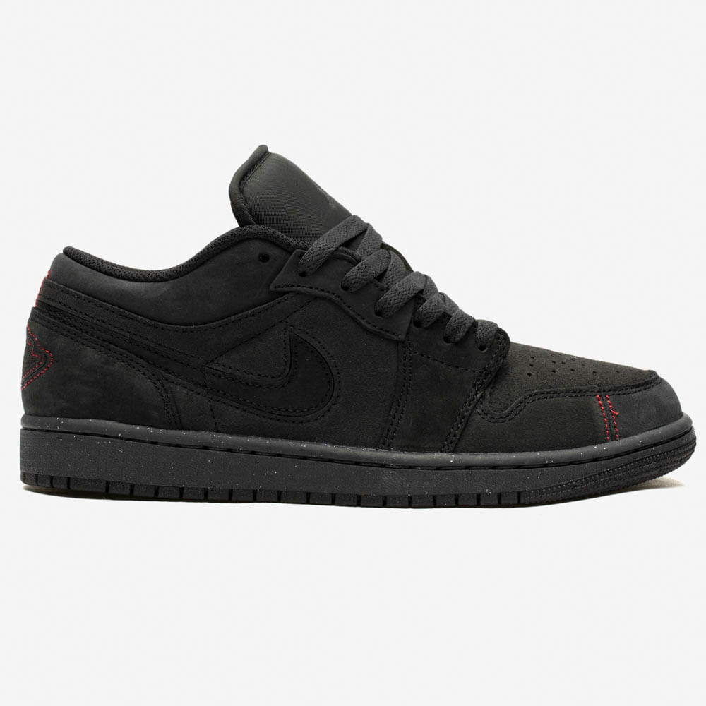 Tênis Nike Air Jordan 1 Low SE Craft - Dark Smoke Gray