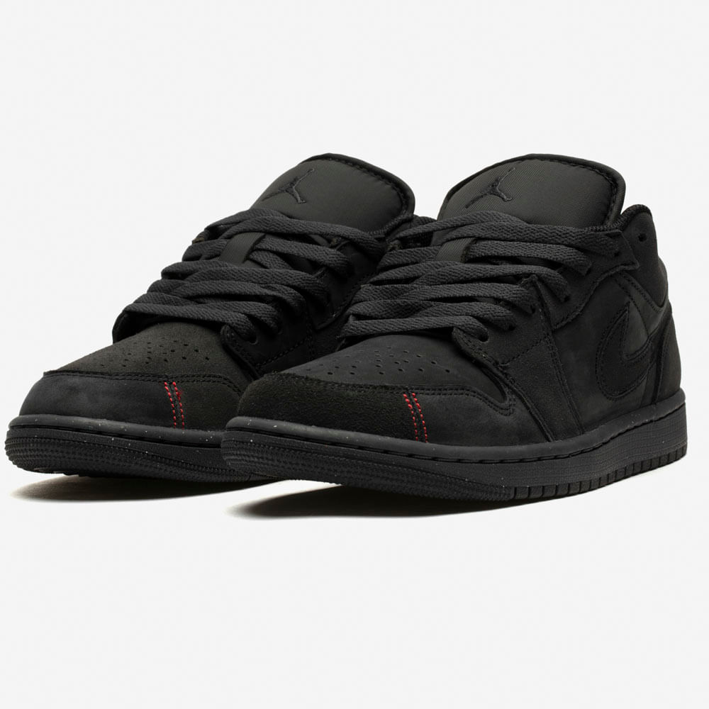 Tênis Nike Air Jordan 1 Low SE Craft - Dark Smoke Gray