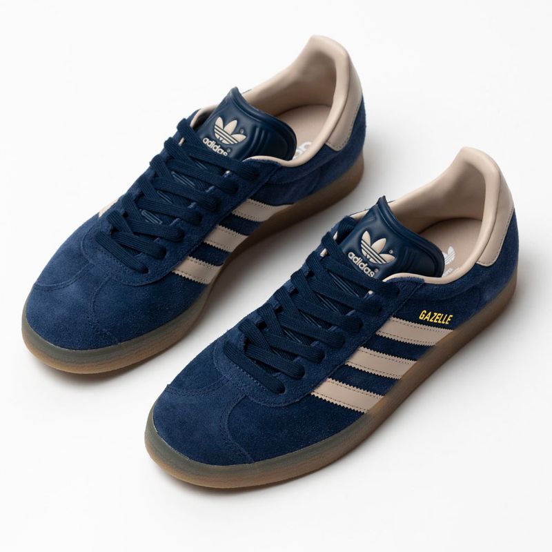 Tenis fashion gazelle azul