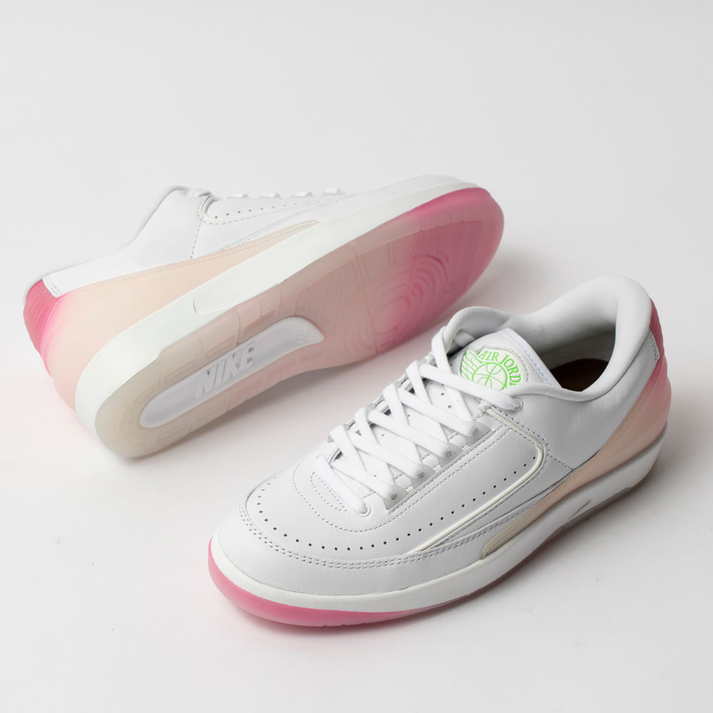 Tênis Nike Air Jordan 2 Retrô Low CH Blsm - Cherry Blossom