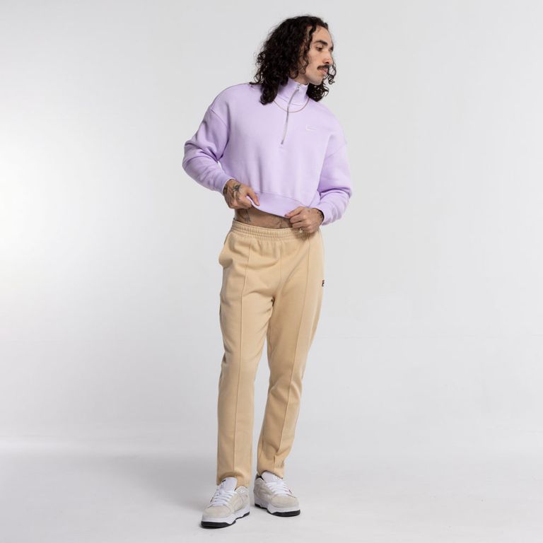Blusa Cropped Nike Manga Longa Sportswear Phnx Flc Qz