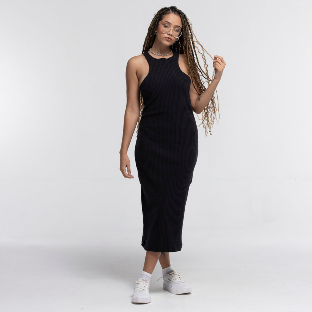 Vestido Nike Sportswear Chill Knit Midi