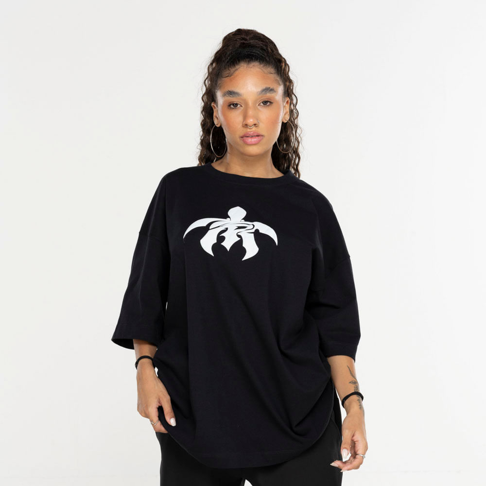 Camiseta Turtle T-Shirt - Black