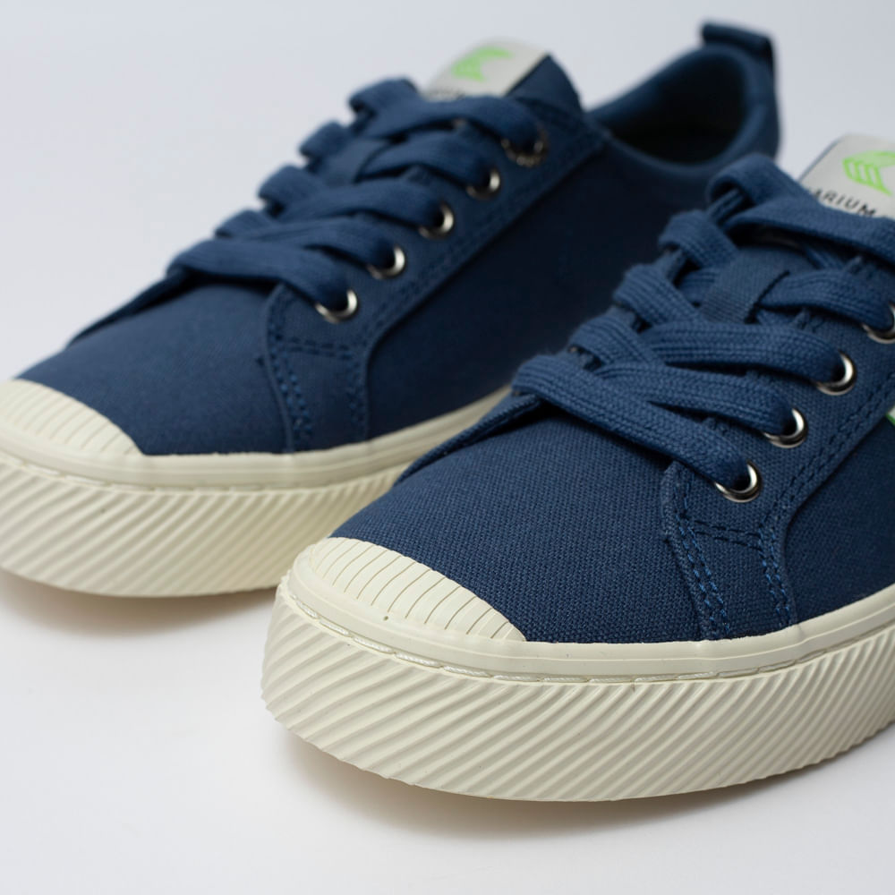 Tênis Cariuma Oca Low Shadow Blue Canvas