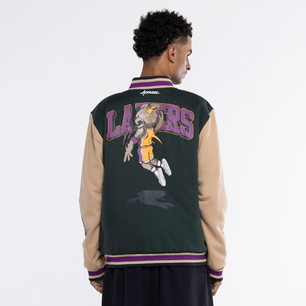 Jaqueta do Los Angeles Lakers NBA Approve College Over Jaqueta do Los Angeles Lakers NBA Approve College Over