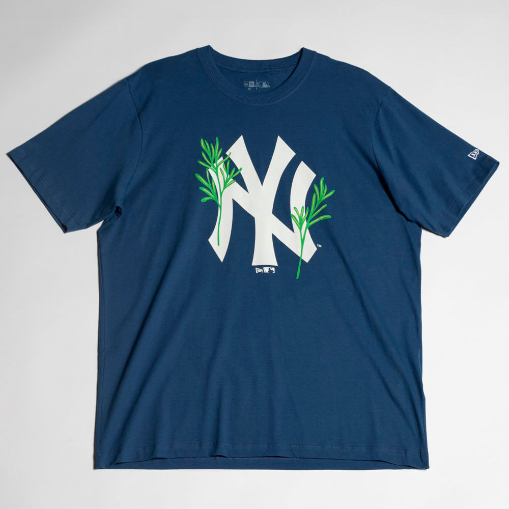 Camiseta New York Yankees Plus Size New Era Rooted Nature