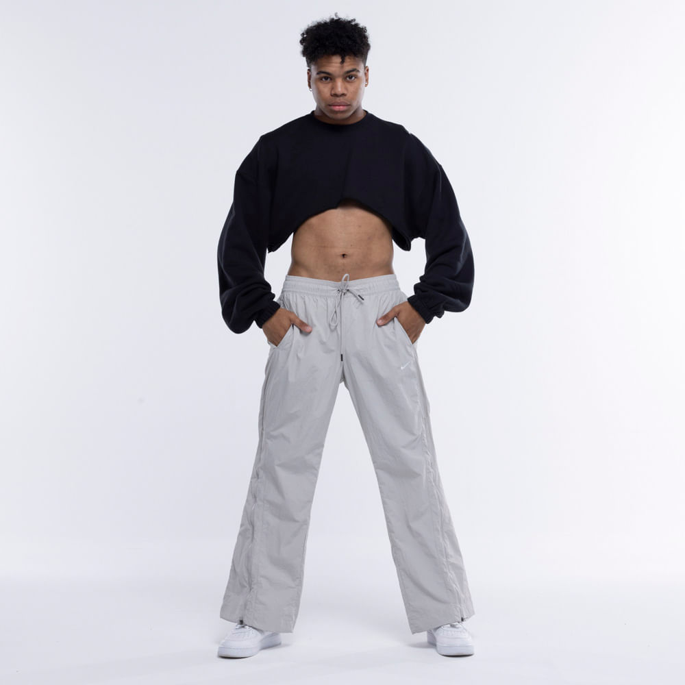 Blusão Cropped Nike Sportswear Dance Oversize Shrug