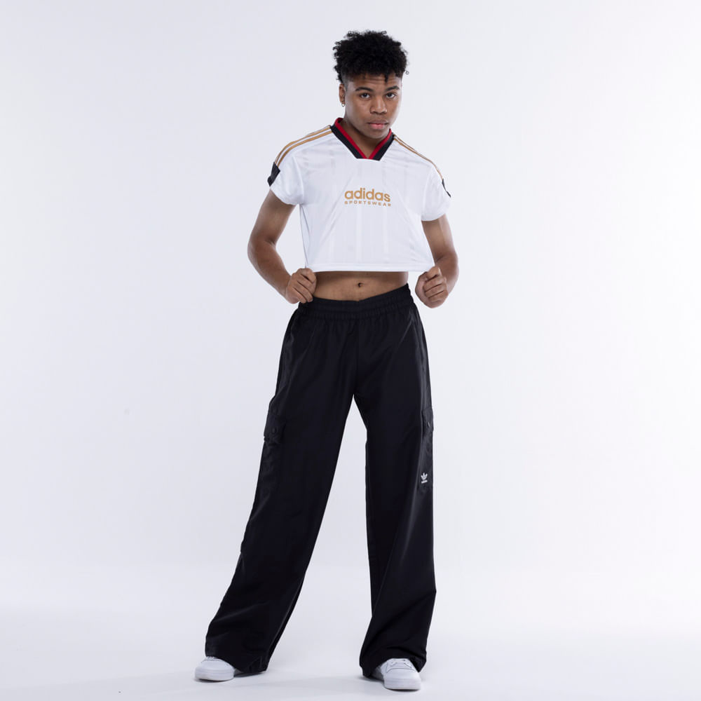 Blusa Cropped adidas Tiro Nations