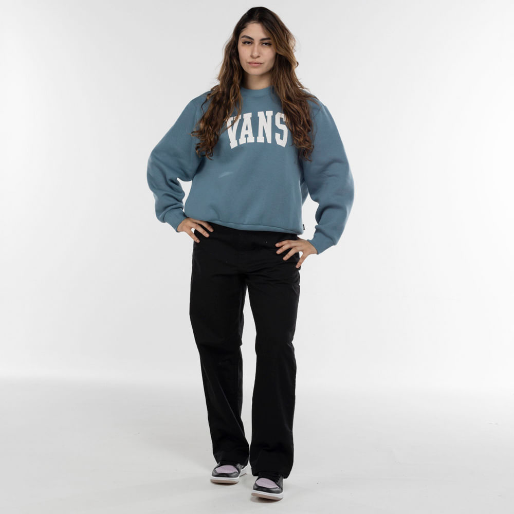 Blusa de Moletom Vans Stadium Loose Crew