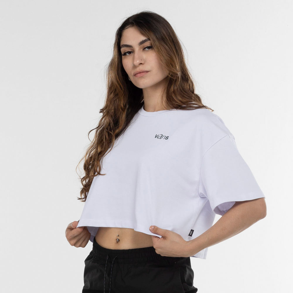 Blusa Cropped Vans Preference Relax