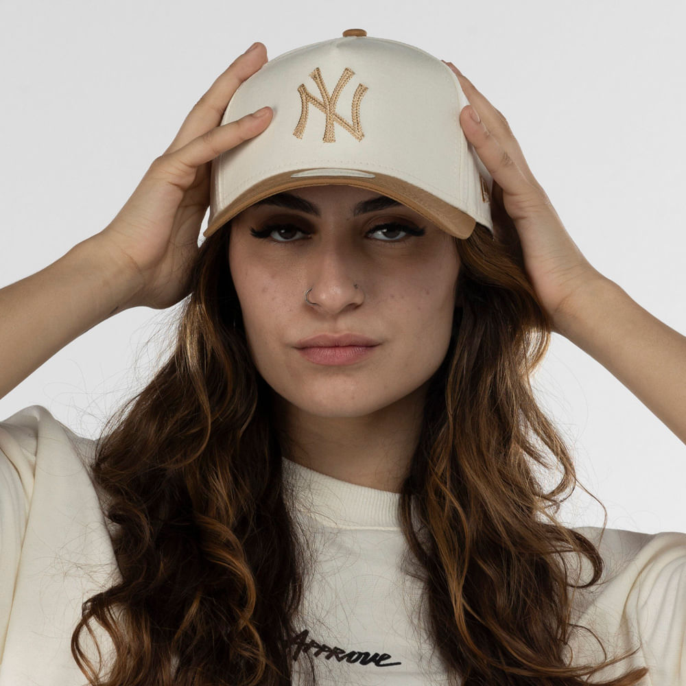 Boné do New York Yankees Aba Reta New Era MLB Snapback The Golfer Vintage Class