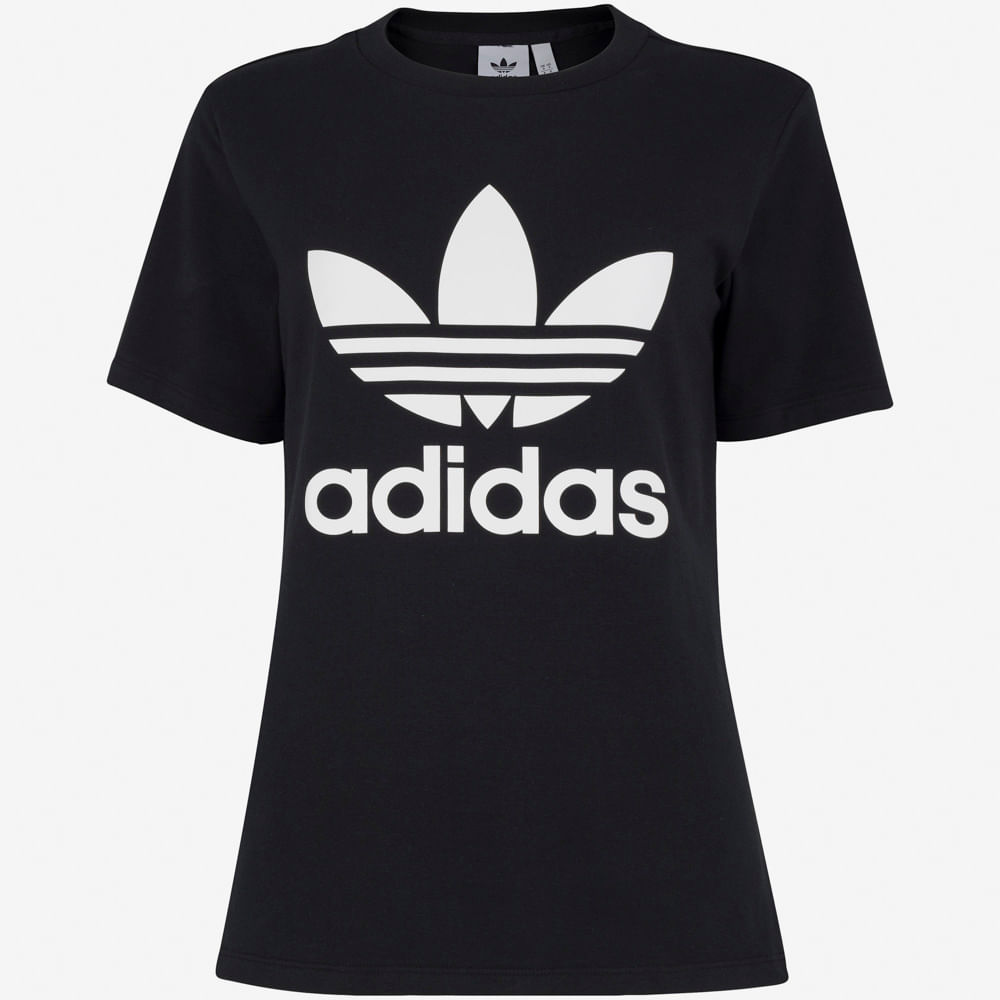 Camiseta adidas Manga Curta Trefoil