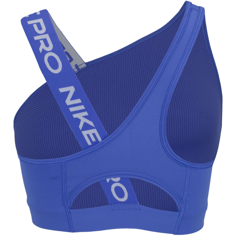 Top Fitness Nike Dri-Fit Swoosh Asymmetric BRA - Adulto