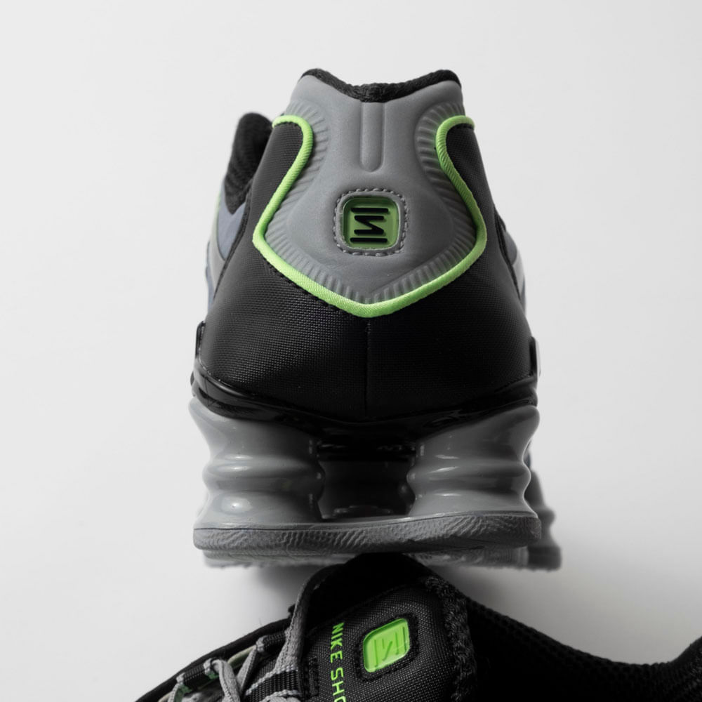 Tênis Nike Shox - TL Wolf Grey Lime | Studio78